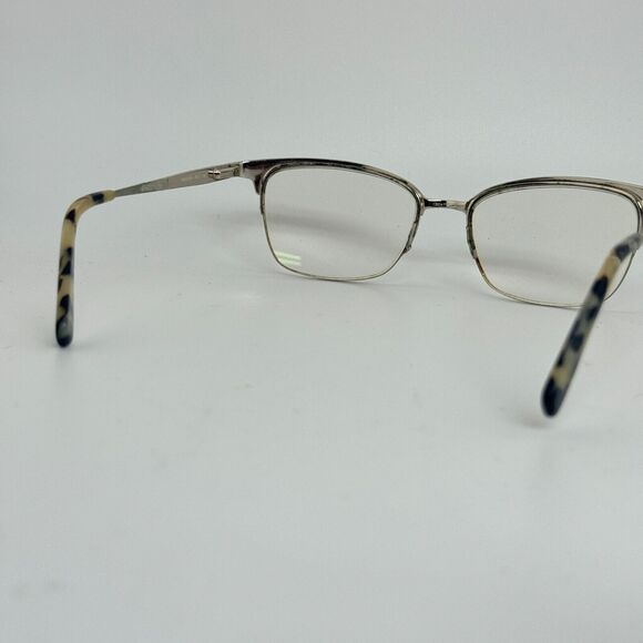 Banana Republic Pandora OKY2 Blue Gold 52 x 17 135 mm Eyeglass Frame H14565 - Picture 4 of 9